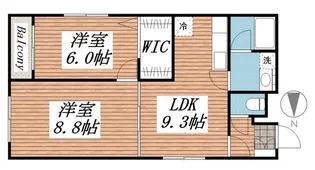ソフィアガーデン【3階】の間取り