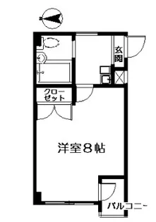 セントラルマンション笹塚【2階】の間取り