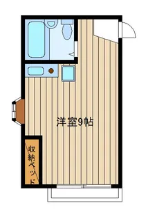 恵光レジデンス【2階】の間取り