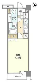 クインテット恵比寿【4階】の間取り