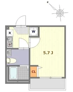 オデッセイIII【2階】の間取り