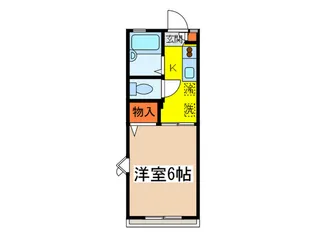 クレアール【1階】の間取り