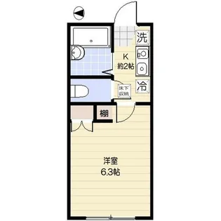 シャーロットヒルズ【1階】の間取り