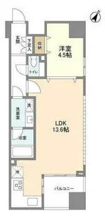 プロスペクト渋谷道玄坂【11階】の間取り