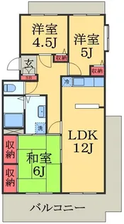 エコガーデンC【2階】の間取り