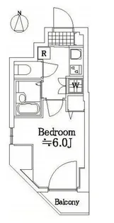 ファーストプレイス菊川【9階】の間取り