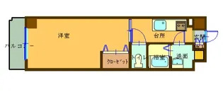 アルテッツァ紺屋町【3階】の間取り