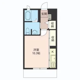 aile KOMAZAKI(エールコマザキ)【1階】の間取り