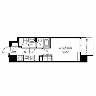 プラチナレジデンス【11階】の間取り