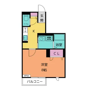 Estasia Present【2階】の間取り