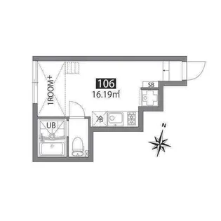 品川テラス(シナガワテラス)【1階】の間取り