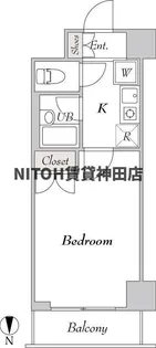 BLUROCK秋葉原【2階】の間取り