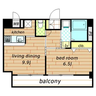 i casa shinagawa【3階】の間取り