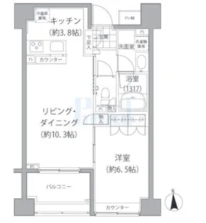 エーデル練馬【3階】の間取り