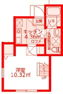 Cygnus横浜【1階】の間取り