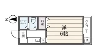 豊玉ハウス【2階】の間取り