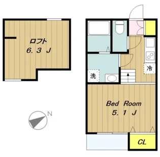 ブランカ【2階】の間取り