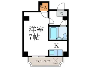 ロイヤルハイツ【2階】の間取り