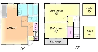 SPAZIOI【1階】の間取り