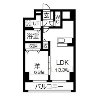 アマルフィーノ【9階】の間取り