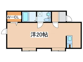 プラザ館ド-ム前【2階】の間取り