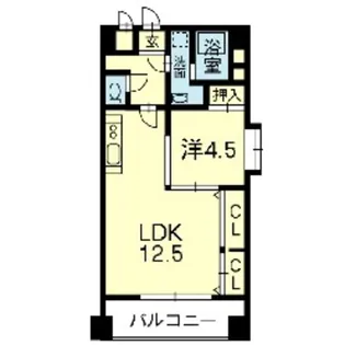 ライズ熊大病院前【6階】の間取り
