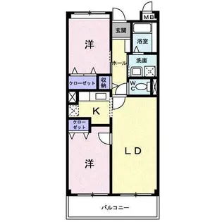 リオン・ツインズI【3階】の間取り