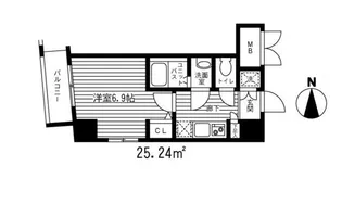 シャローム南小岩【3階】の間取り