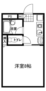 セピアハイツ【1階】の間取り