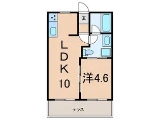 Y・S Buil仲町台【1階】の間取り