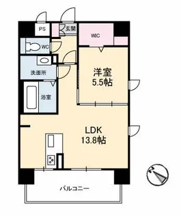 シャーメゾンステージ碧・青空公園【9階】の間取り
