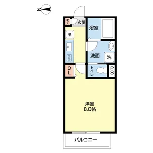 ジーメゾン鎌ケ谷東道野辺アマーレ【1階】の間取り