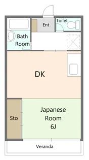 第3松屋マンション【3階】の間取り