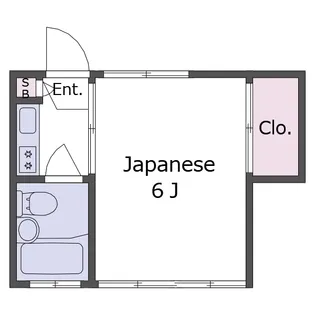 コーポ富紀【2階】の間取り