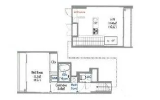 蓮根マンション【5階】の間取り