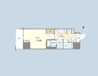 BPRレジデンス町田【9階】の間取り