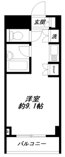 パワーク松原【4階】の間取り