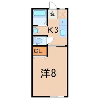 Renova南福島【2階】の間取り
