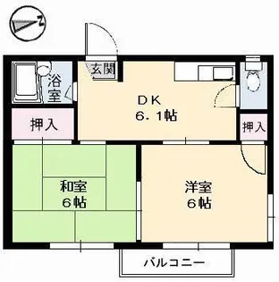 ドミール・コーダ【1階】の間取り