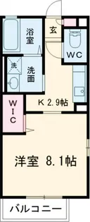 カサ・ヴェルテ【2階】の間取り