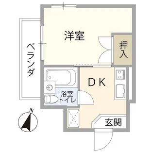 メゾンY&K【2階】の間取り