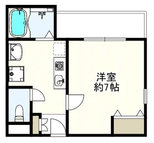 ワイズレジデンス板宿【4階】の間取り