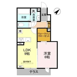 RESIDENCE歌川町 A棟【1階】の間取り