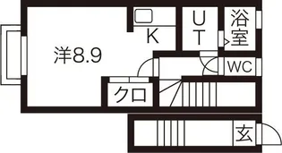 ネートル・K【2階】の間取り