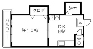 エンブレムNY【2階】の間取り