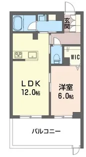 並木ハーミテイジK【1階】の間取り
