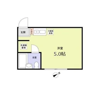 ヴィラ大塚【1階】の間取り