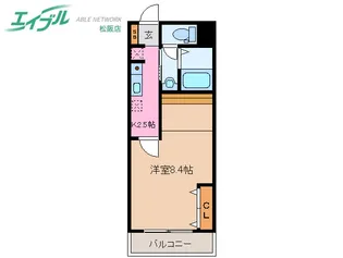 シャルパンティエ【2階】の間取り