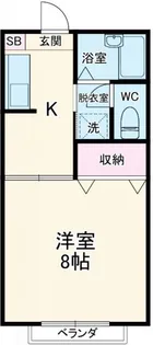 ハイツローリエ【2階】の間取り