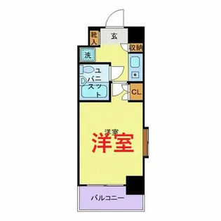 菱和パレス南大井【2階】の間取り